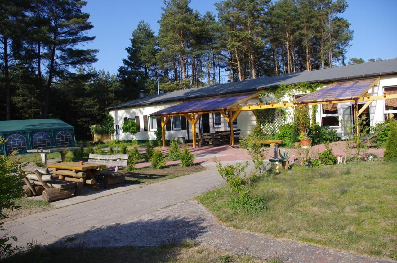 Hostel Waldhaus Am Ferienpark Mirow -Zimmer Du Wc Eksteriør billede